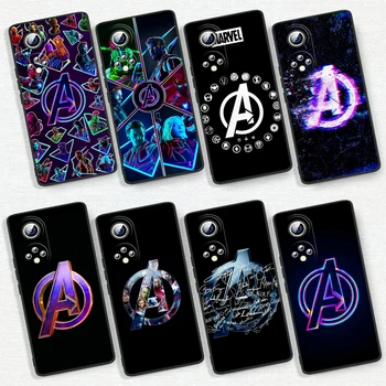 Marvel Avengers Un Logo Caz de Telefon Pentru Onoare 60 50 30 30 30 V30 X30i X20 10X X10 Juca 5T Pro Plus Lite SE 5G Acoperi