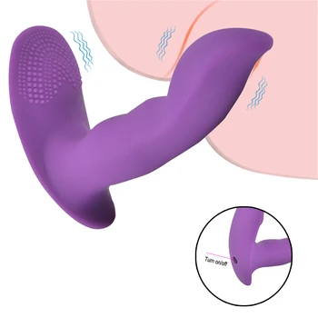 Puternic Vibratoare de Prostata Vibrator Anal Dop de Fund de Femeie Anal Prize G Spot cu Degetul Penis artificial Vibratoare Jucării Sexuale pentru Adulți Bărbați