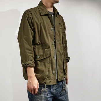 și toamna noi rever Primavara jacheta barbati brand de moda haine de tineret American de agrement utilizate haine de lucru jacheta
