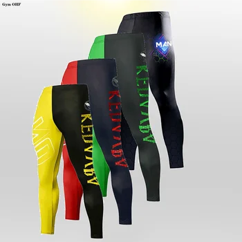 Super-Erou Fierbinte Skinny pantaloni de Trening Pentru Barbati Compresie Pantaloni Barbati Jambiere de Moda Sport Alergător 3D Fitness Elasticitate Mare Pantaloni