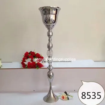 Nou stil feliuta cilindru trompeta vaza pentru afișaj-acrilic de nunta de decorare stand senyu2425