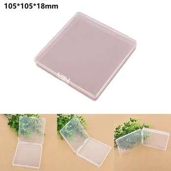 Pătrat de Plastic Cutie de Depozitare Șurub Suport Organizator Caz Recipient 105*105*18mm Portabil Combinație Organiza Tool Box