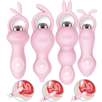 Leten produse pentru sex vibrator Anal Jucarii Sexuale Pentru Femei pentru bărbați Erotic Rabbit Anal, Dop de Fund de Prostata pentru Masaj jucarii Sexuale pentru cupluri
