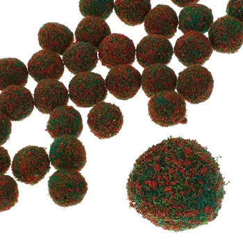 Flori Clusterdecor Fals Ornament Peisaj Artificial Microminiature Gazon Simulare Topiarymodel Ornamente De Masă Nisip Mini