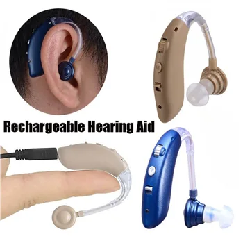 2022 Nou Bluetooth Reîncărcabilă aparat auditiv RETROAURICULAR Dispozitiv Ureche Amplificator Digital auditiv în Vârstă Ureche de Îngrijire auditiv