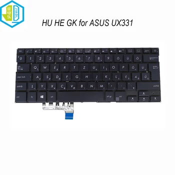 UX331 Ungaria ebraică Greek keyboard tastaturi cu iluminare din spate pentru ASUS ZenBook UX331FA UX331FN UX331U UX331UN UX331UA de fundal piese