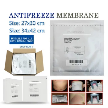 Antigel Membrane 28*28Cm 27*30 cm 34*42Cm Antifreezing Anti-crio Membrana Crio Cool Pad Antigel Crioterapia