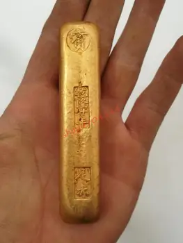 Douăzeci de ani de Qianlong domniei lui, chi aur, lingouri de aur, rafinat, obiecte de artizanat și obiecte de Colecție