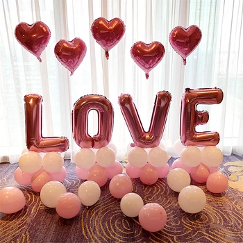 30sets Scrisoare de Dragoste Balon Ziua Îndrăgostiților Ziua Propunere Mărturisire de Nunta de Decorare Consumabile Partid
