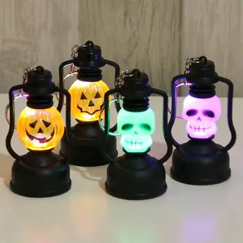 Dovleac Craniu LED Felinar de Halloween Decorare a Propunerii de Creatie Vacanță Bar Petrecere de Lumină LED-uri Lampă de Ulei Prop