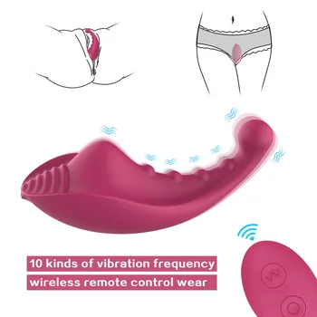 Control Wireless 10 Moduri Invizibile Purta Chilotei Ou de sex Feminin Vibrator pentru Femei Vibratoare Clitoris Stimulator Adult Magazin Jucarii Sex