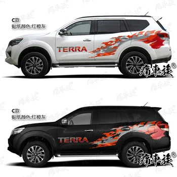 Autocolante auto PENTRU Nissan TERRA modificat off-road moda decalcomanii de pe ambele părți ale corpului