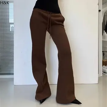 Elastic Talie pantaloni de Trening Trendy Celebritate pe Internet Pantaloni pentru Femei de Noi Urmări Liber Pantaloni Casual Pantaloni