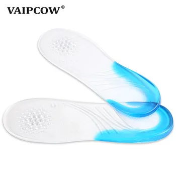 VAIPCOW Silicon Anti-Alunecare Gel Moale Sport Branț de Încălțăminte pad pozitiv o-picior branț ortopedice absorbție de șoc masaj Branț