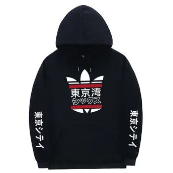 Golful Tokyo Japonia Imprimare HANORAC Fashion Japonia Harajuku Pulover pulover Tricou Barbati toamna iarna Hip-Hop hoodie pullo