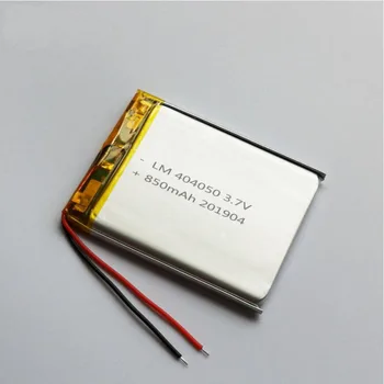 20buc 3.7 V 850mah 404050 Litiu Ion Polimer Baterie 2.0 mm Conector JST