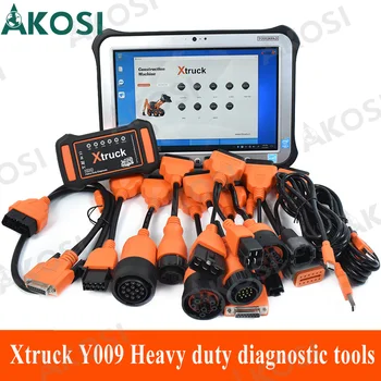 XTRUCK Y009 HDD Multi-branduri și FZ-G1 Tablet Set Complet pentru motoare Diesel Utilaje de Constructii Excavatoare Instrument de Diagnosticare