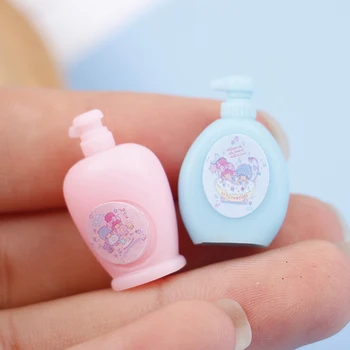 1:12 Casă De Păpuși În Miniatură Roz Sampon Albastru Gel De Duș Papusa De Baie, Articole De Toaletă Copiii Se Joacă Jucării Diy Decoratie Ambarcațiuni