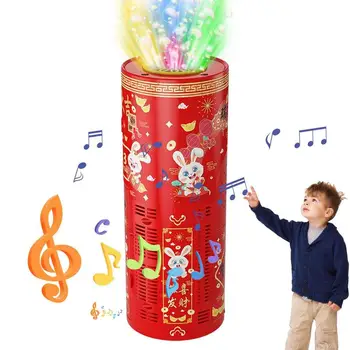 Noi focuri de Artificii Masina de Bule Copii focuri de Artificii Suflare Bule Petrecere de Anul Nou Recuzită Cadouri Portabil Bubble Blower cu Lumini de Culoare