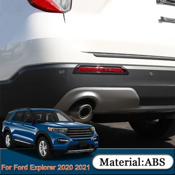 Pentru Ford Explorer 2020 2021 Car Styling ABS Mașină de Ceață Spate Lumina de Cadru Autocolante, Paiete Acoperi Automobile Accesorii de Decor