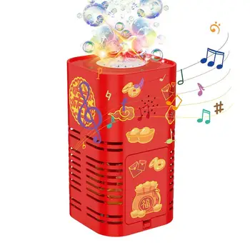 Masina De Bule Pentru Copii 12-Gaura De Artificii Bubble Maker Portabil Bubble Maker Pentru Copii De Exterior Jucarii De Partid Furnizează Tensiune De La Baterie