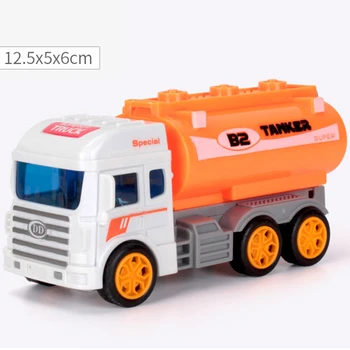 Multi-Stil Diecasting Jucărie Camion Excavator Camion Foc Inginerie Vehicul Mini Inerție Copii Jucarii Cadou