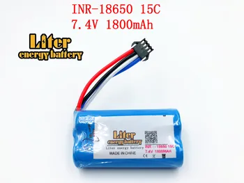 7.4 V 1800mAh baterie cu litiu Pentru Udi U12A Syma S033g T1 Tianke H100 7.4 Baterie cu litiu 18650 7.4 V 1800mah 15C