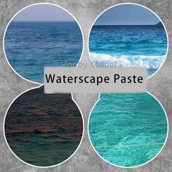 Modelul Waterscape Pasta De Râuri/Oceane/Lacuri/Static Simulat Apă Scena A Face Materiale