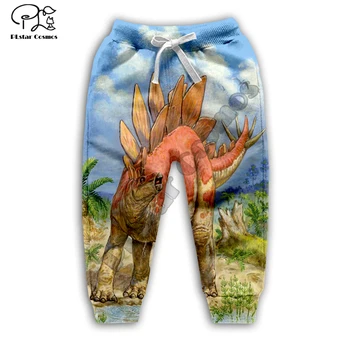 Dinozaur 3D Imprimate Patns Copii Pantaloni Baiat Pentru Fata Jogging pantaloni Animal Ciudat Îmbrăcăminte Picătură de Transport maritim 04
