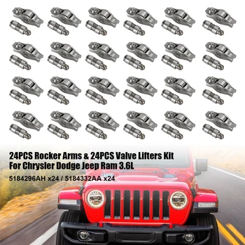 Artudatech 24BUC culbutori & 24BUC Tacheții Kit Pentru Chrysler Jeep Dodge Ram 3.6 L Accesorii Auto