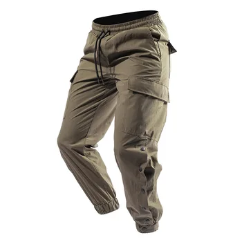 Barbati Pantaloni Casual Pantaloni Drepte Pantaloni de Marfă Streetwear Pantalon Cargo Pantaloni Tipo Marfă