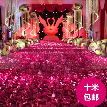 Decor de nunta-Multicolor stereo rose material, nunta 3D covor Pentru Nunta de fundal, 1.4 M*10 M/mulțime de nunta culoar