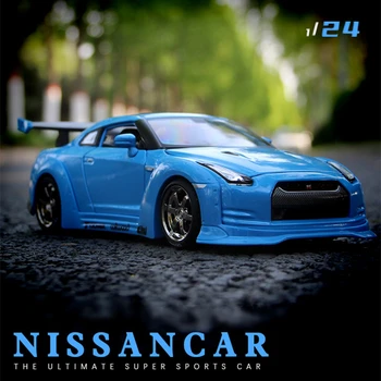 Maisto 1:24 NISSAN GTR TOKYO MODS Aliaj model de masina de turnare model de simulare auto decorare auto colecție cadou jucărie