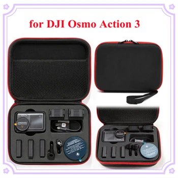 Pentru DJI Osmo Acțiunea 3 Sac de Depozitare Camera de Ambreiaj Portabil Cutie Pentru DJI Acțiunea 3 Accesorii care Transportă Caz