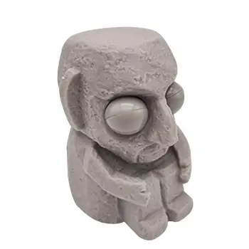 Creative Rock Om Stoarce Jucărie Antistres Ochii Papusa De Relief De Stres Figura Jucărie Amuzant Decompresie Cameră De Jucărie Masa Decor De Masă