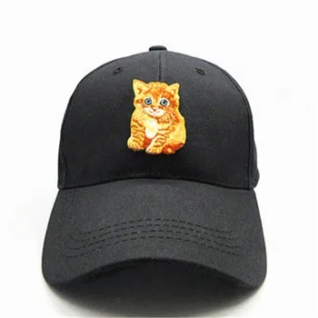 2021 Pisica Animal de Broderie de Bumbac Șapcă de Baseball Capac de Hip-hop Reglabil Snapback Pălării pentru Bărbați și Femei 278