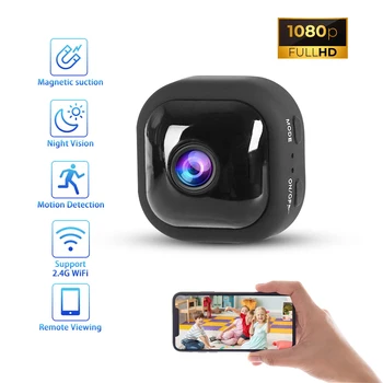 HD 1080p Wireless Noaptea Versiune Mini Camera WiFi A10 Camere Mini de Supraveghere Video Ip de Securitate Acasă Recorder Camere Micro
