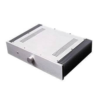430*90*308MM toate din aluminiu amplificator de putere de caz Clasa a amplificator de putere de locuințe DIY audio amplificator extern de răcire caz