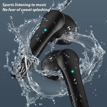 Wireless Căști HiFi Control Tactil Bluetooth-compatible5.0 Sport Stereo Auriculare LED-uri de Afișare În ureche Căști cu Încărcare Cutie